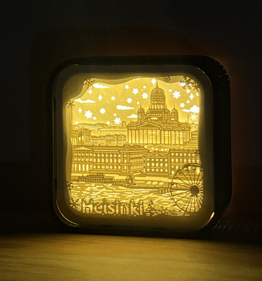 Luminen Helsinki -koristevalo