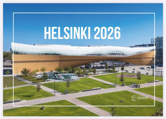 Helsinki seinäkalenteri 2026