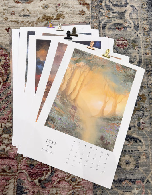 Taidejuliste -seinäkalenteri | Jenni Inberg