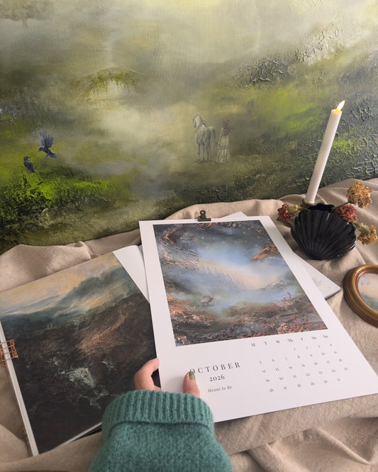 Taidejuliste -seinäkalenteri | Jenni Inberg