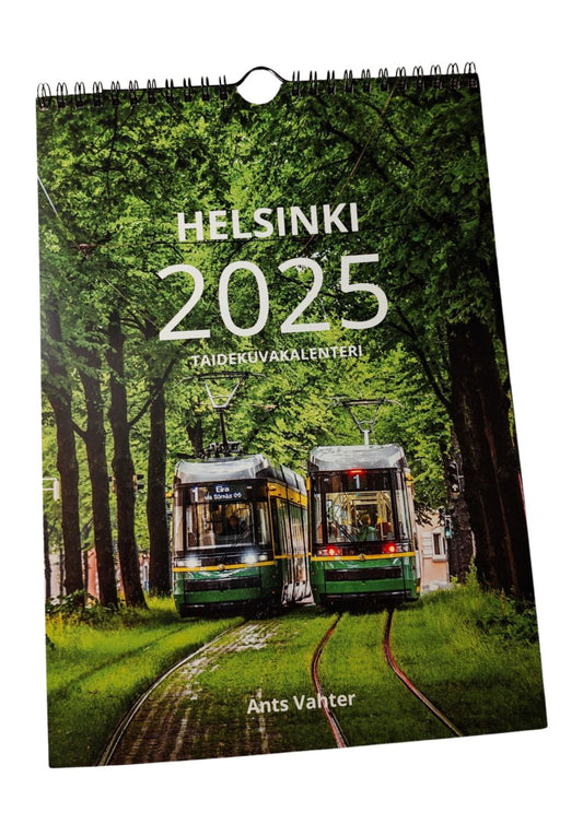 Ants Vahter Helsinki 2025 -taidekuvakalenteri